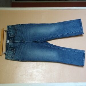 Good American Good Petite Straight Denim Jeans Size 15